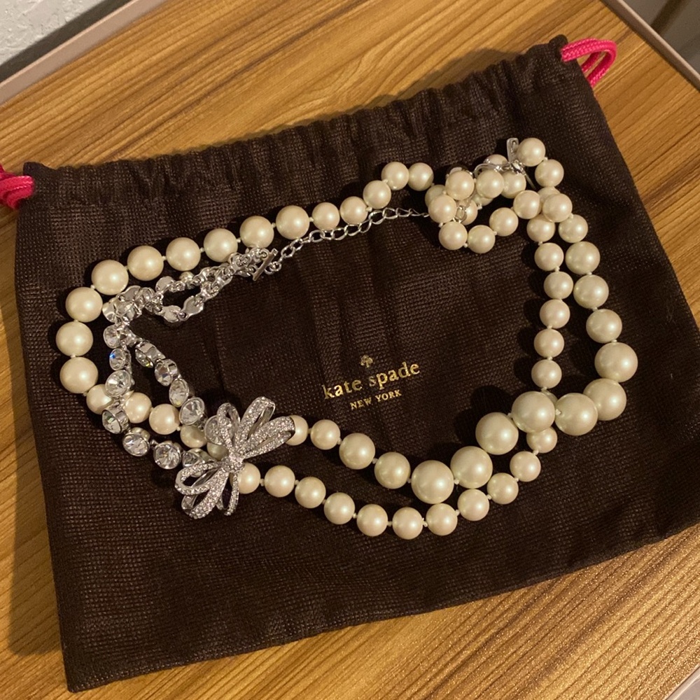 Kate Spade ♠️ Multi-Strand Pearl Necklace